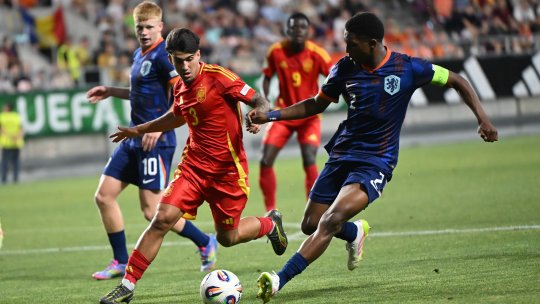 Spania U19 - Olanda U19 0-1! Batavii s-au impus în finala de la București