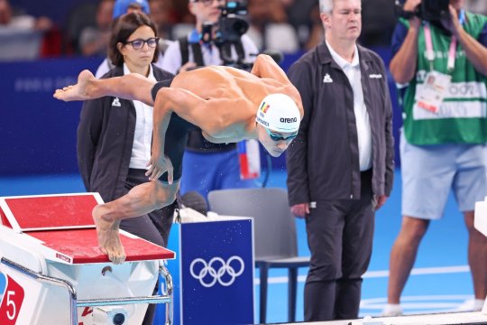 David Popovici s-a calificat în finala probei de 50 m liber, la ”Europenele” U23. Un ucrainean a fost mai rapid