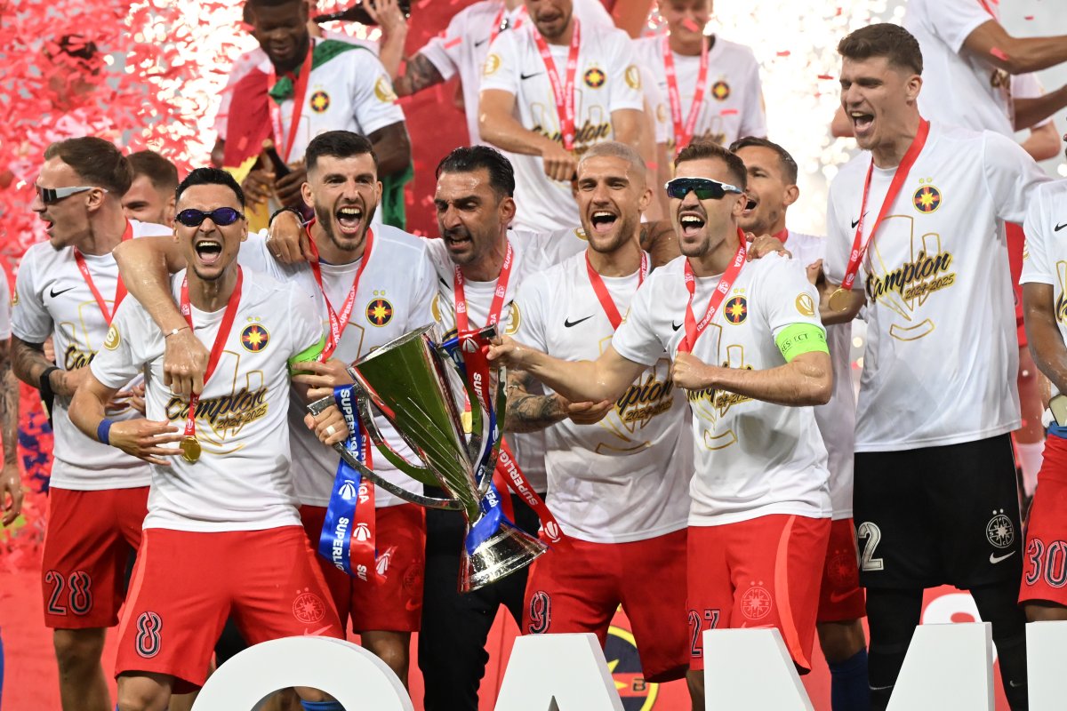FCSB a câștigat în 2025 al doilea campionat consecutiv