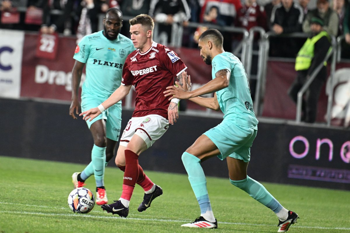 CFR a învins-o pe Rapid în ultima partidă cu 4-1