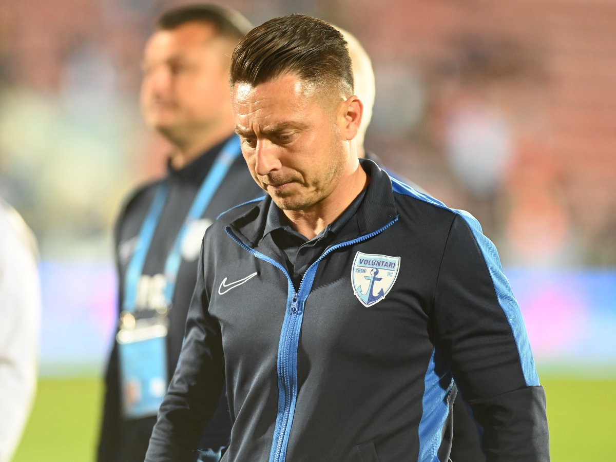 Ilie Poenaru a pregătit-o pe FC Voluntari în perioada iunie 2023 - ianuarie 2024