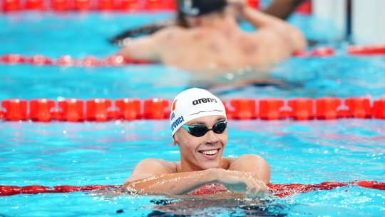 Mesajul lui David Popovici după ce a bifat recordul european! Campionul a fost lăudat de jurnaliștii din State: ”Urmează ceva special”