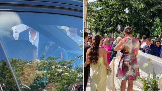 Gică Hagi a rostit doar două cuvinte după ce a văzut-o pe Kira cununată religios