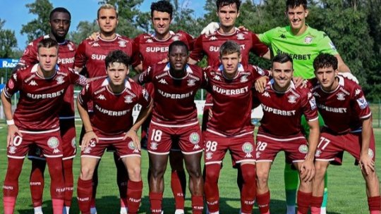 Rapid, remiză în ultimul amical din Slovenia. O gafă de portar i-a împiedicat pe giuleșteni să se impună