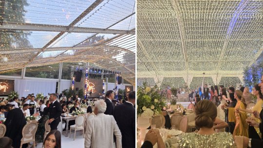 iAMSport.ro a pătruns ”pe tărâmul interzis”. Imagini senzaționale de la nunta Kirei Hagi. Cum s-au distrat invitații prezenți la eveniment