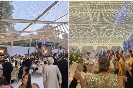 iAMSport.ro a pătruns ”pe tărâmul interzis”. Imagini senzaționale de la nunta Kirei Hagi. Cum s-au distrat invitații prezenți la eveniment