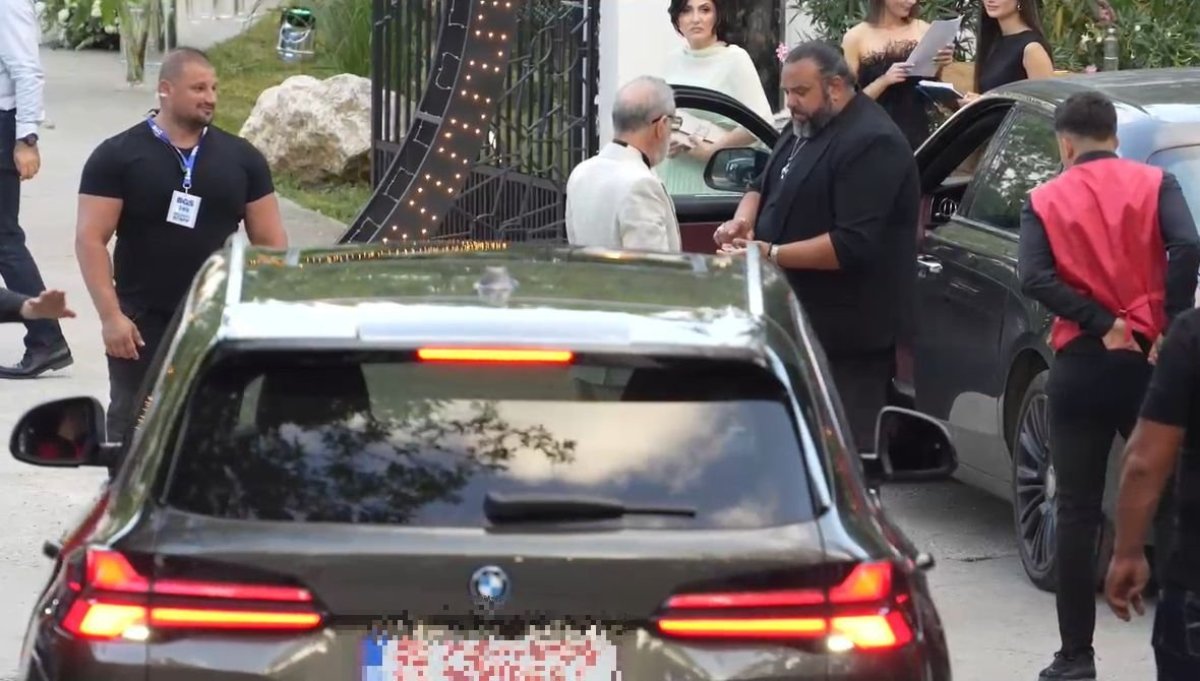 Gigi Becali a venit alături de Luminița Becali