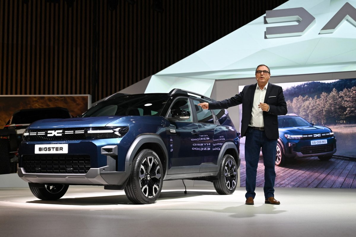 Dacia Bigster, prezentată de Denis Le Vot, managerul general al mărcii Dacia