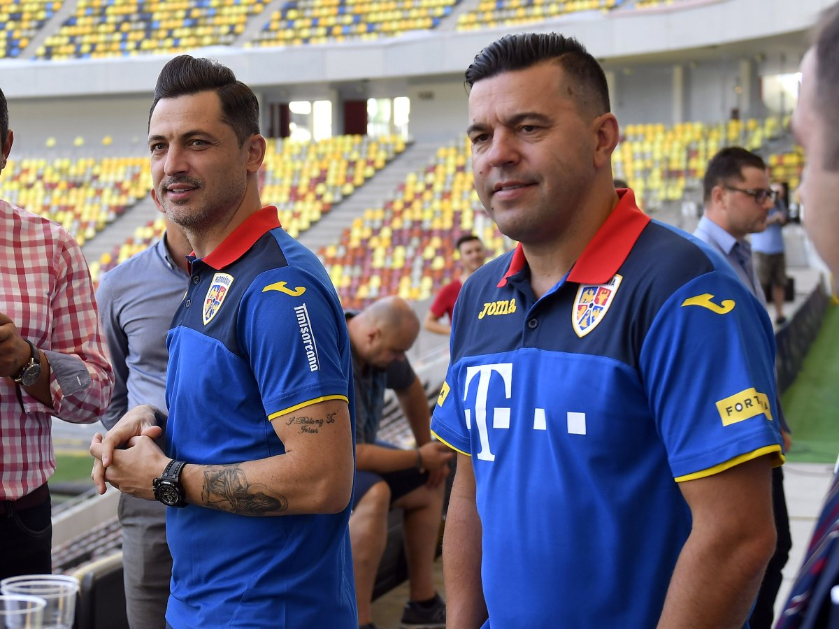 Cosmin Contra i-a "predat" naționala României lui Mirel Rădoi