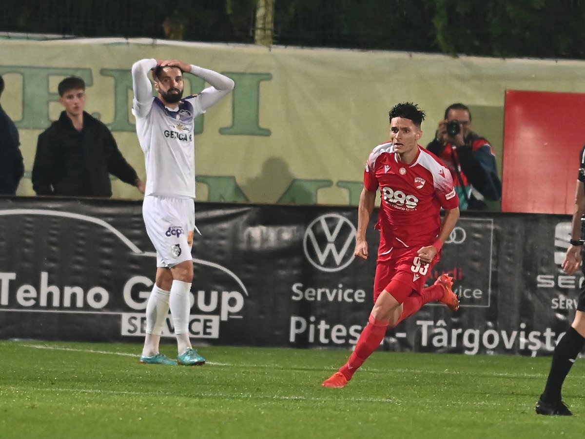 Dobrosavlevici, cu mâinile în cap după ce FC Argeș a pierdut barajul cu Dinamo
