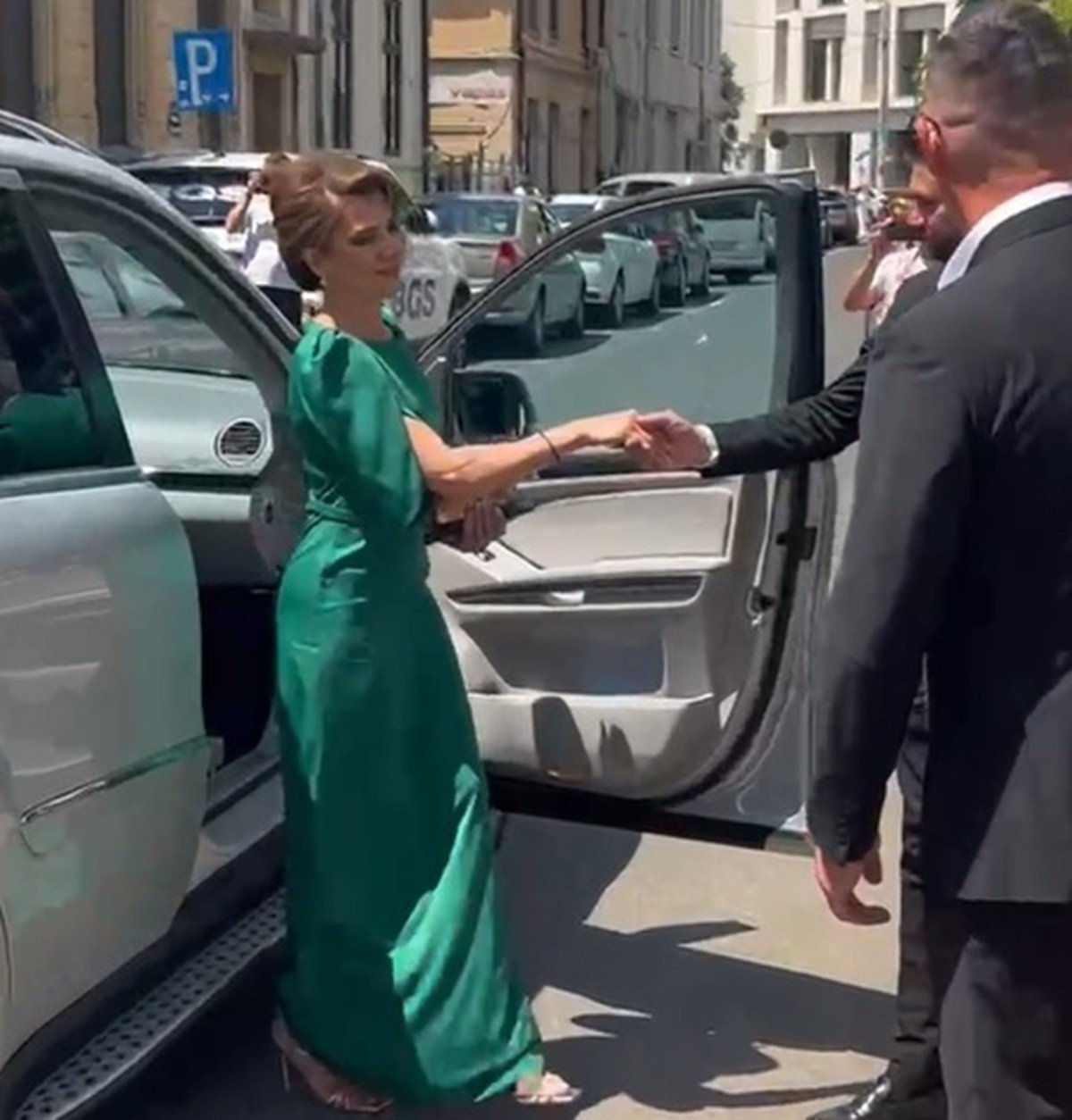 Soacra Kirei Hagi s-a făcut remarcată la nuntă