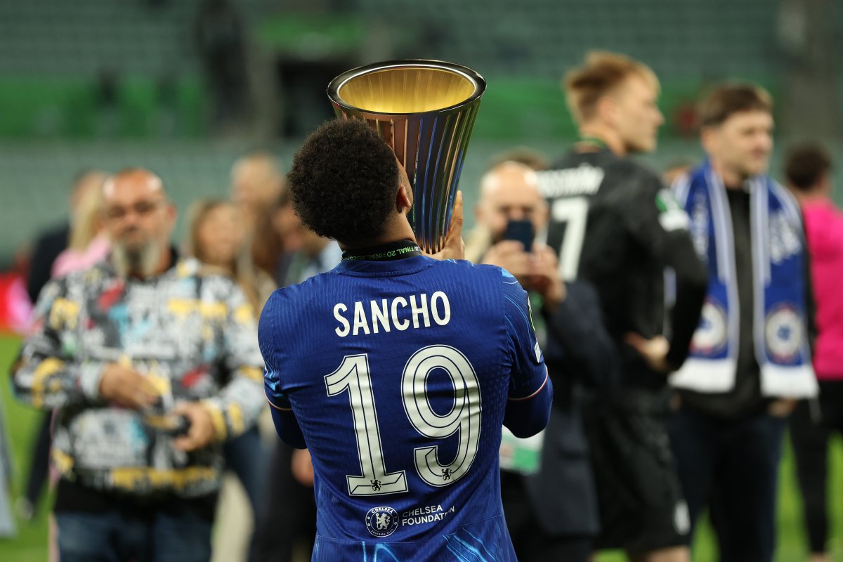 Jadon Sancho a reușit să cucerească Conference League alături de Chelsea