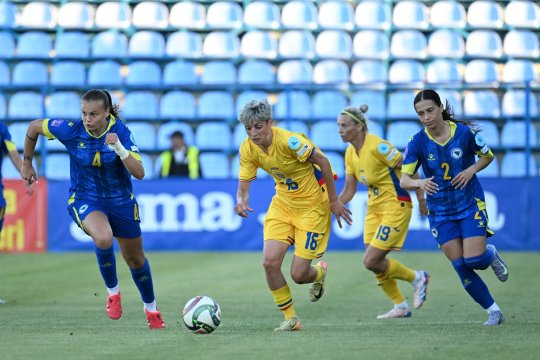Naționala feminină a retrogradat! ”Tricolorele” au pierdut cu Polonia și au ajuns în Liga C din Liga Națiunilor
