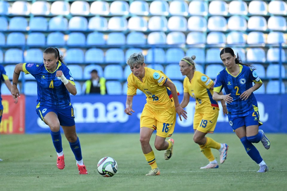 Echipa națională feminină a retrogradat în Liga C din Liga Națiunilor