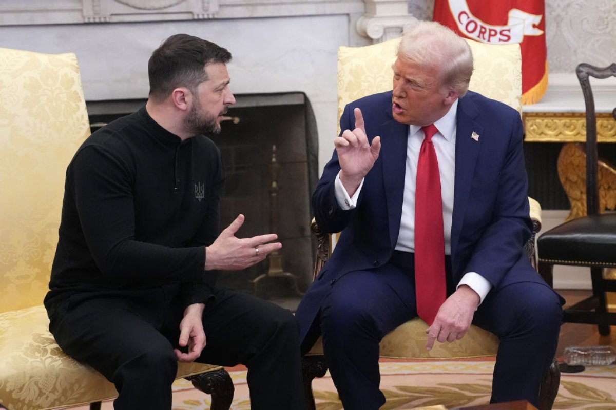 Donald Trump, alături de Volodîmîr Zelenski