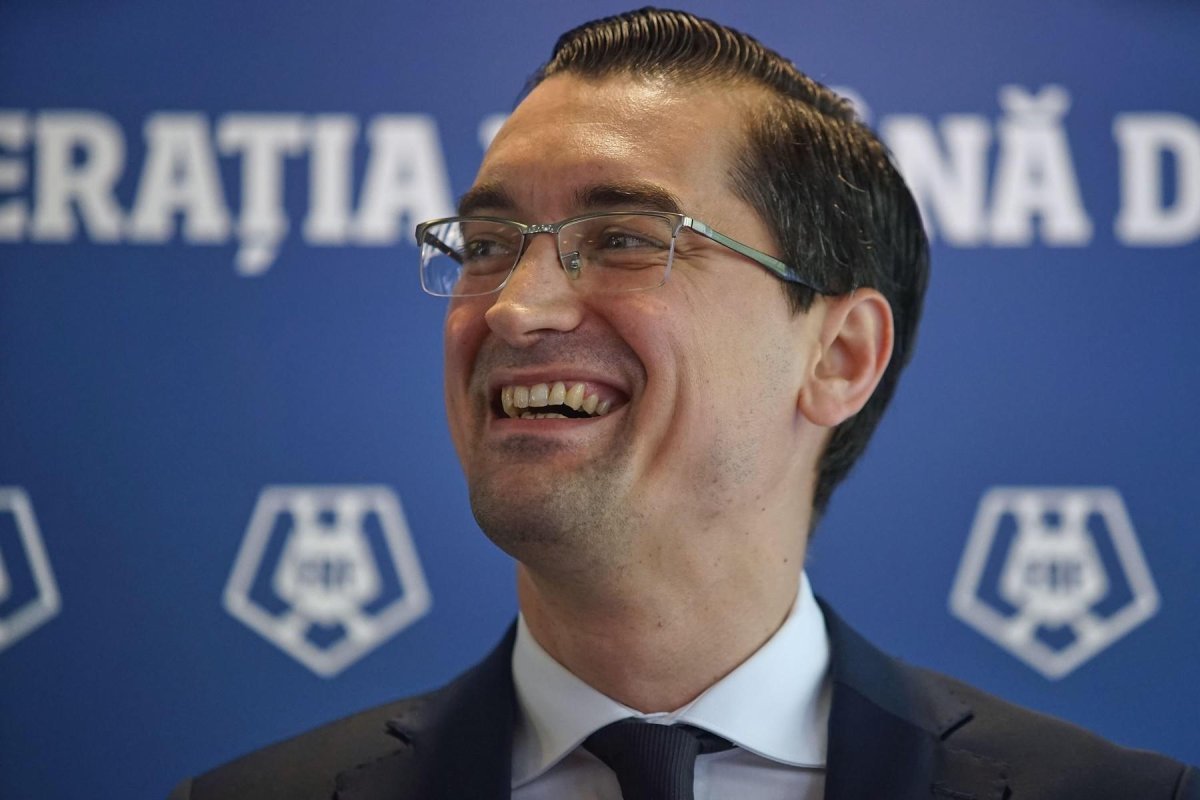 Răzvan Burleanu, președintele FRF