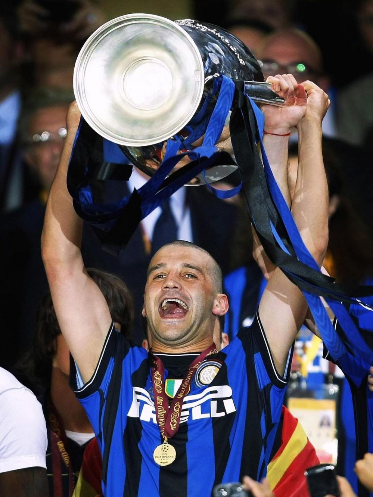 Cristi Chivu și momentul de glorie al carierei de fotbalist: câștigarea Ligii Campionilor cu Inter, pe 22 mai 2010, după 2-0 în finală cu Bayern
