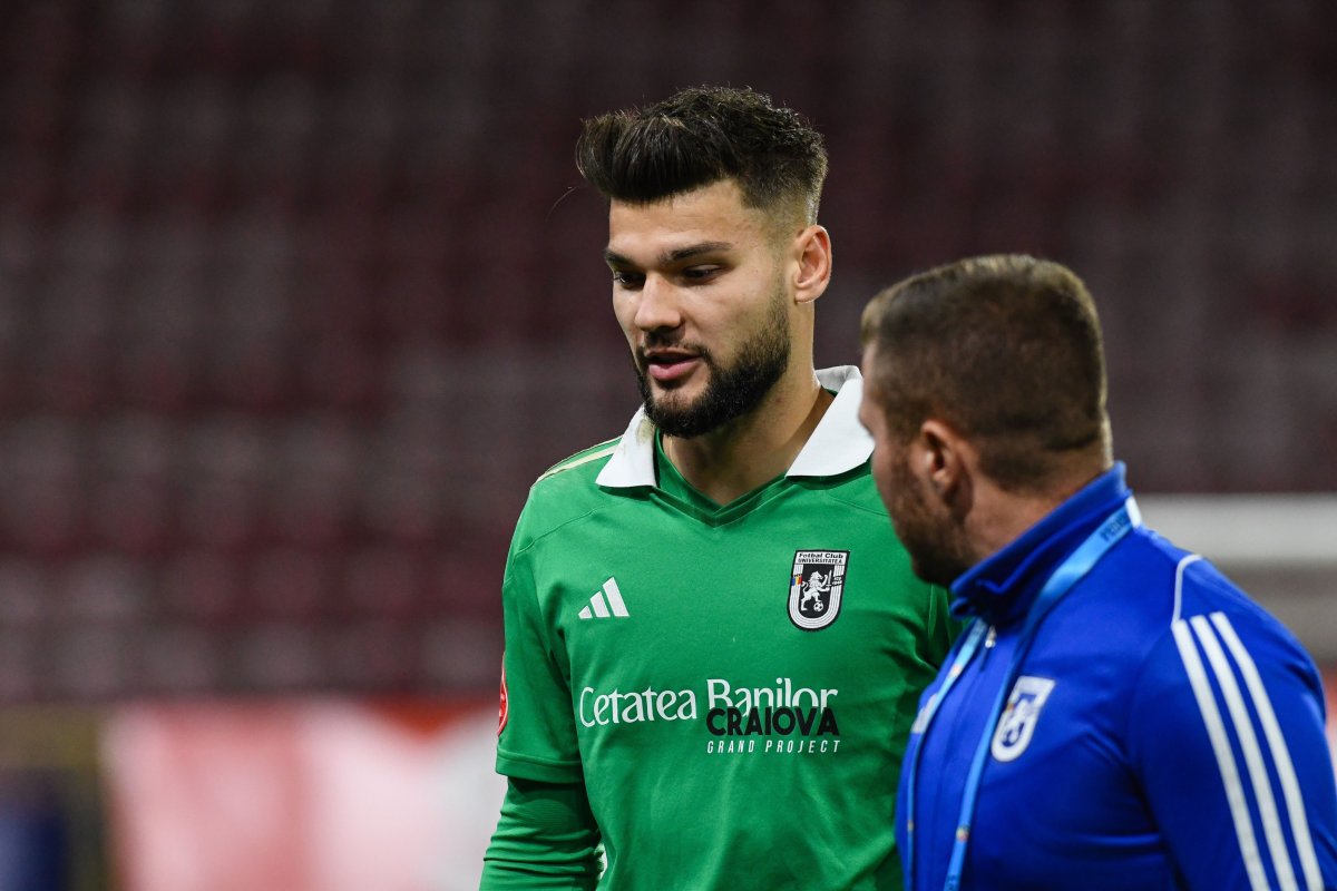 Robert Popa poate pleca de la FCU Craiova