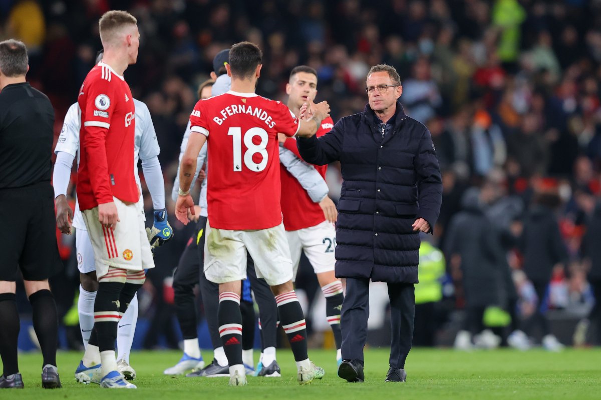 Ralf Rangnick a antrenat-o pe Manchester United în 2021-2022