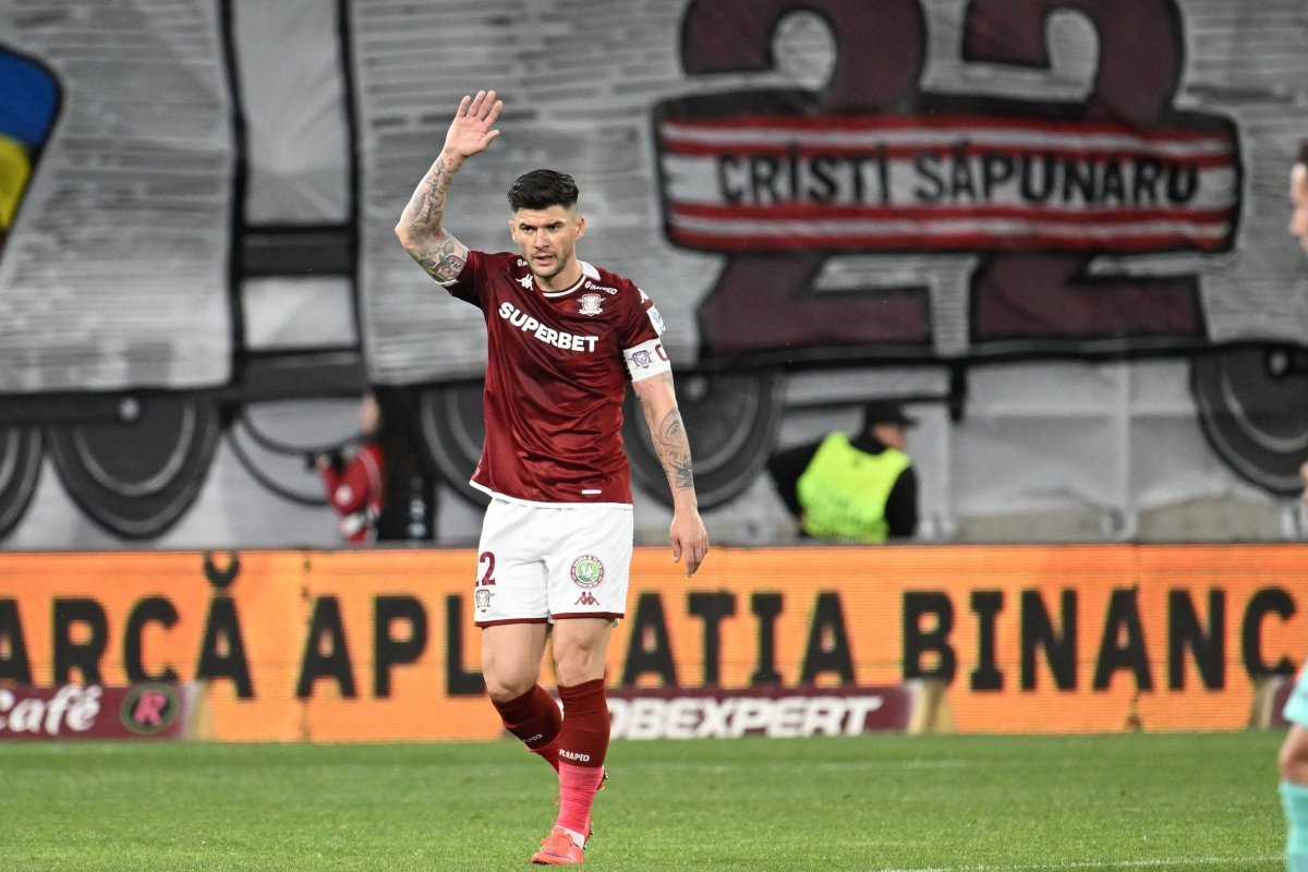 Cristi Săpunaru s-a întors la Rapid în 2021