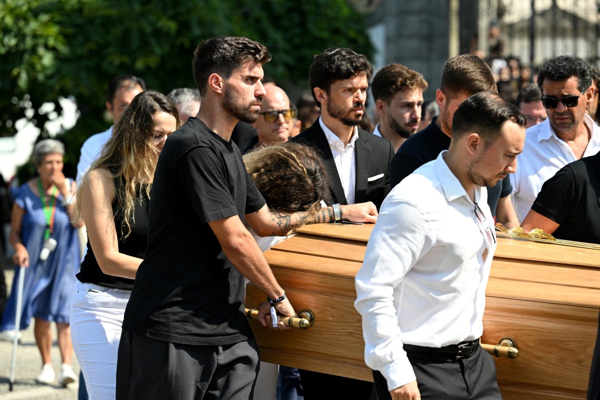 Ruben Neves la înmormântarea lui Diogo Jota