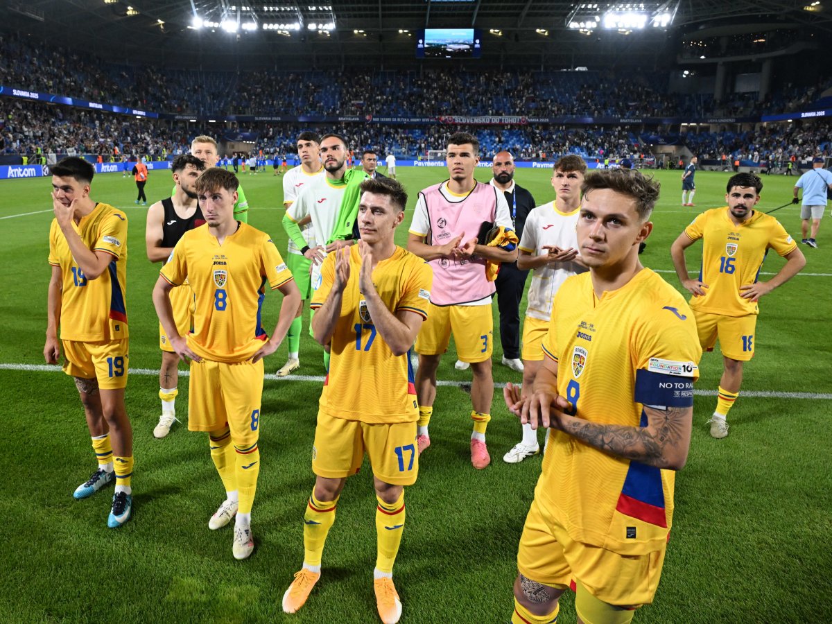 Naționala României a pierdut toate meciurile de la Europeanul de tineret