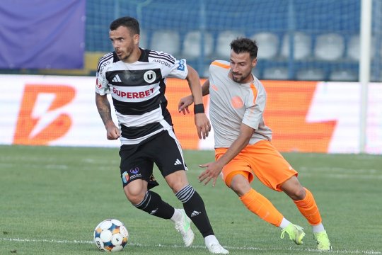 Metaloglobus - U Cluj 1-4. Trupa bucureșteană debutează cu eșec în SuperLiga! ”Șepcile roșii” nu au strălucit, dar s-au impus fără probleme.