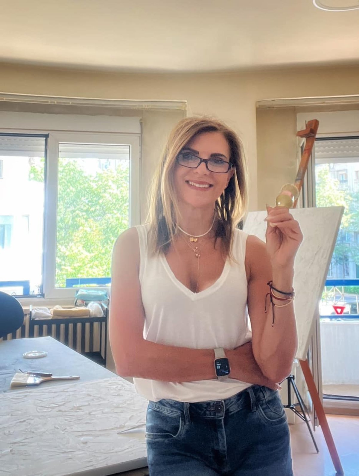 Evangelia Taka, soacra Kirei Hagi