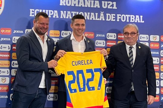 OFICIAL | Costin Curelea este noul selecționer al României U21