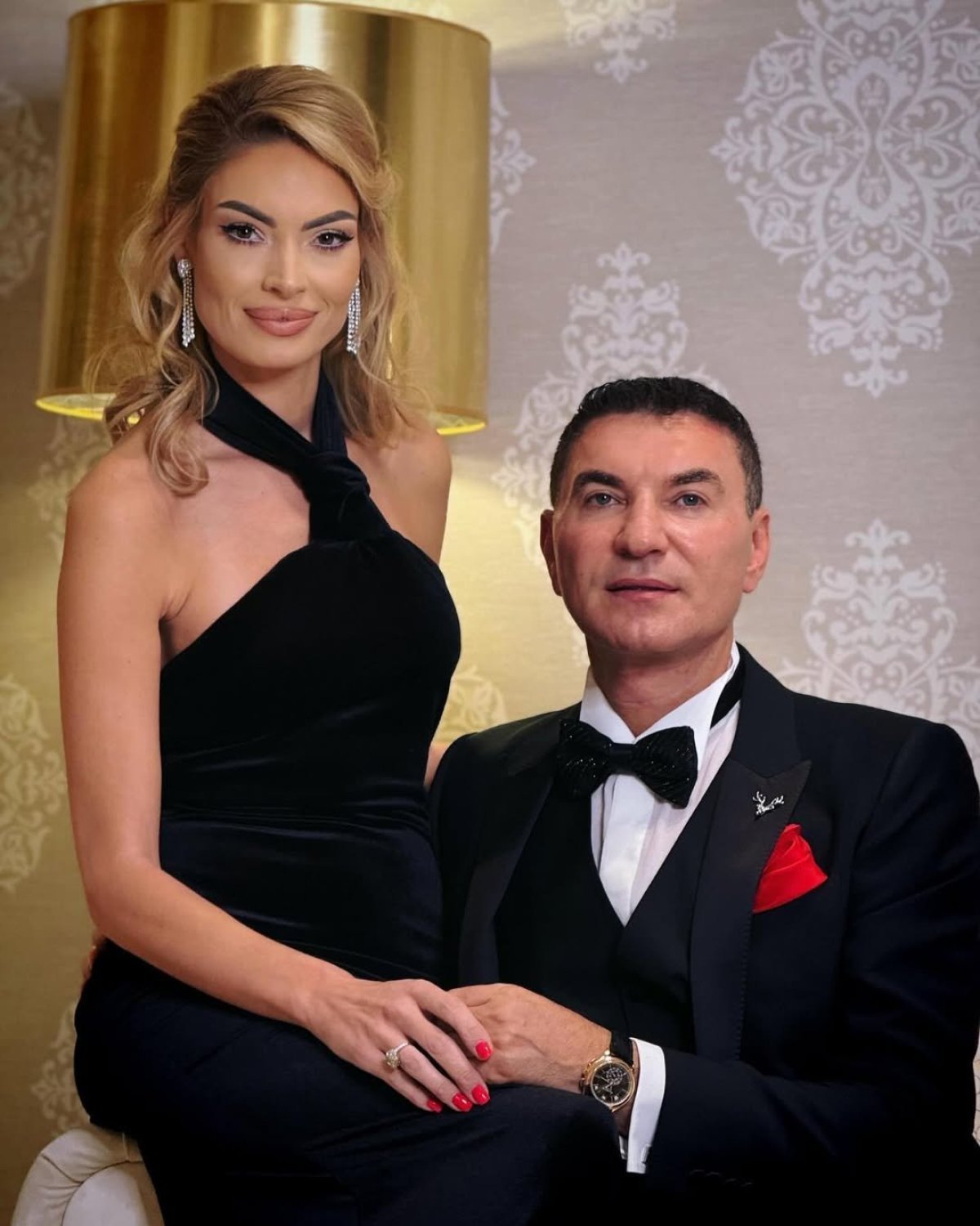Cristi Borcea și soția sa
