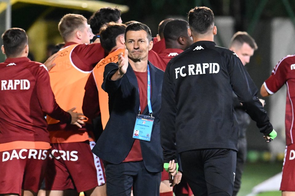 Costel Gâlcă l-a înlocuit pe Marius Șumudică la Rapid