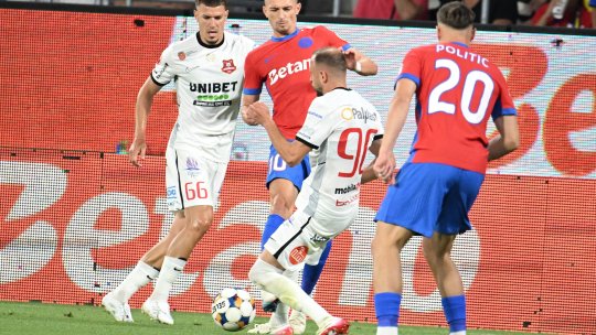 FCSB - FC Hermannstadt 1-1! Pas greșit pentru campioană la debut