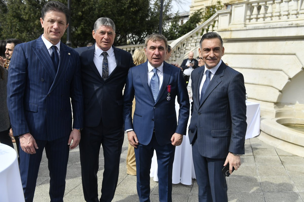 Gică Popescu, Ștefan Iovan, Gică Hagi și Ilie Dumitrescu au jucat pentru naționala României