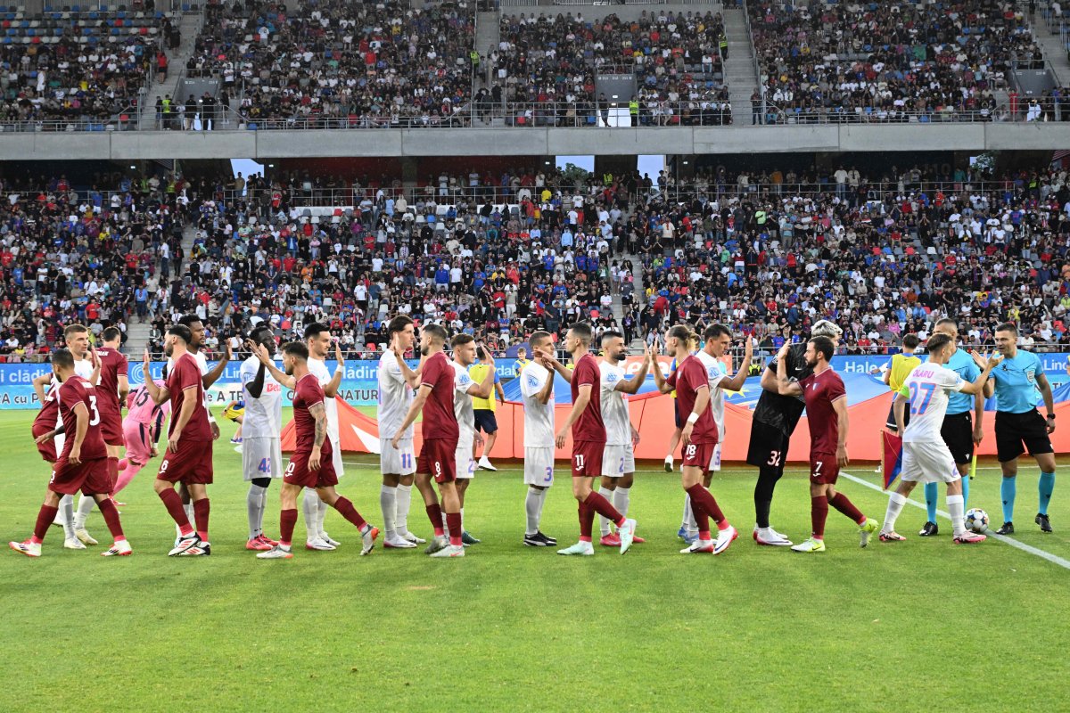 FCSB a disputat meciul cu Inter Club D'Escaldes pe Stadionul Steaua