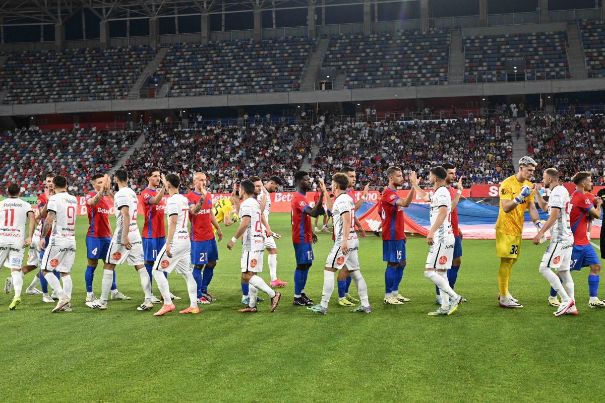 FCSB și Hermannstadt au evoluat în fața unor tribune slab populate