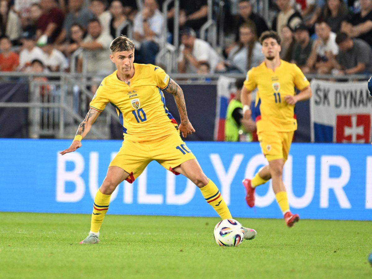 Tavi Popescu a jucat cu naționala U21 la Europeanul din Slovacia