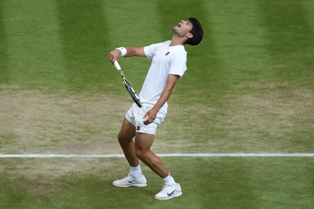 Carlos Alcaraz, finalist la Wimbledon