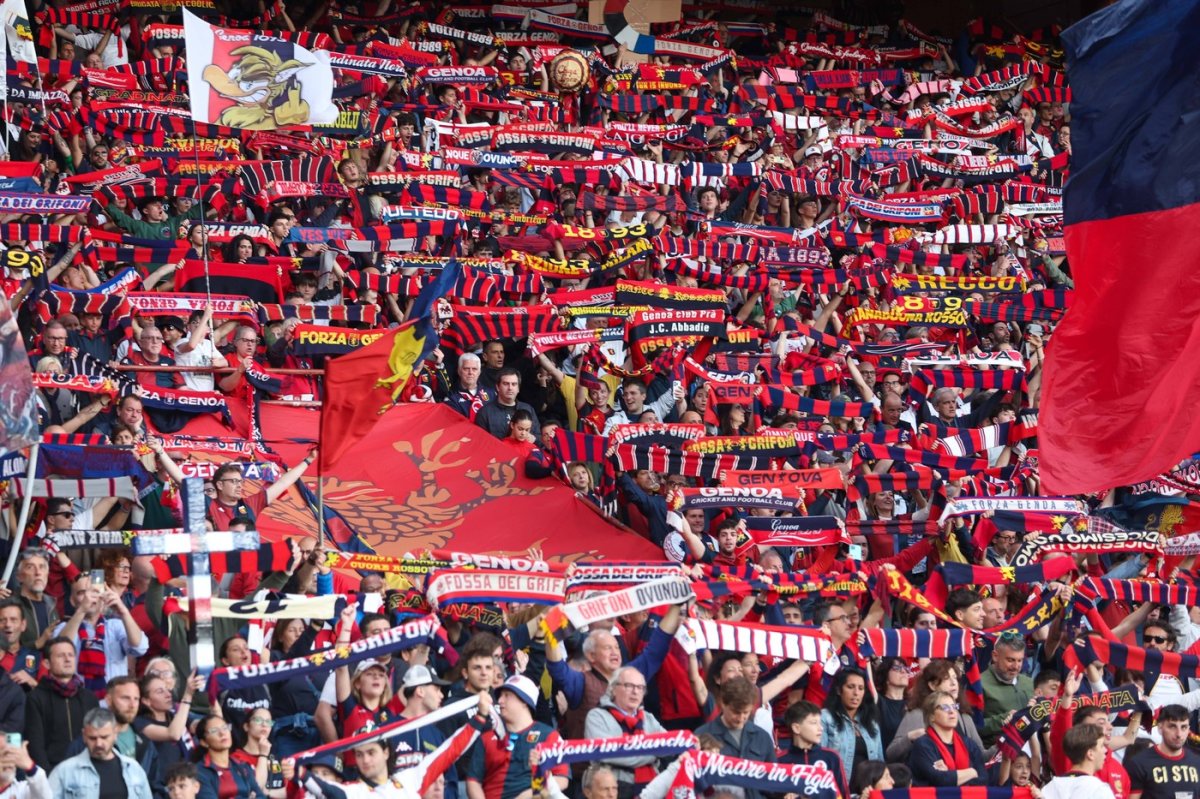 Fanii lui Genoa, la meciurile din Serie A