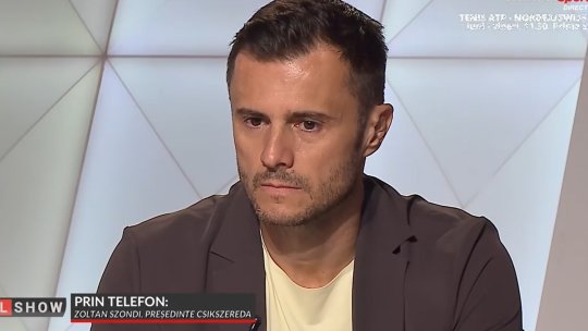 Scene neverosimile în direct! Președintele Csikszeredei a încercat să îl umilească pe Nicolescu, aflat în platou, apoi a închis furtunos: ”La revedere!”