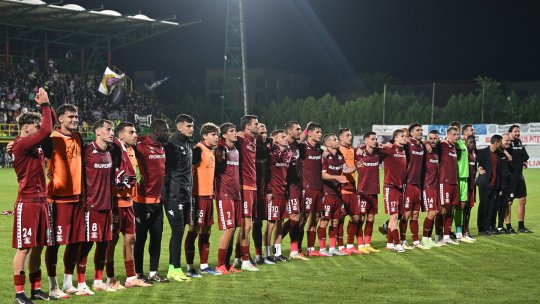 Rapid, în team building după victoria cu FC Argeș. Fiul lui Dan Șucu, fruntaș într-o distracție pe circuit