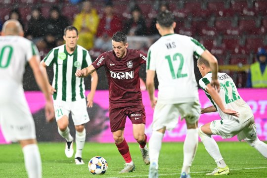 CFR Cluj - Paksi 3-0. Victorie la scor pentru clujeni, dar nu fără emoții. Moment psihologic la mijlocul părții secunde, atunci când oaspeții au ratat de două ori un penalty!