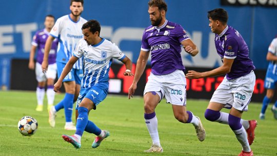 Universitatea Craiova - FC Argeș 3-1! Oltenii au preluat fotoliul de lider în Superliga