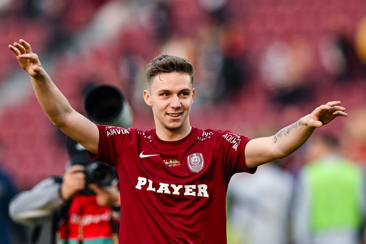 CFR Cluj speră să obțină 15 milioane de euro în schimbul lui Louis Munteanu