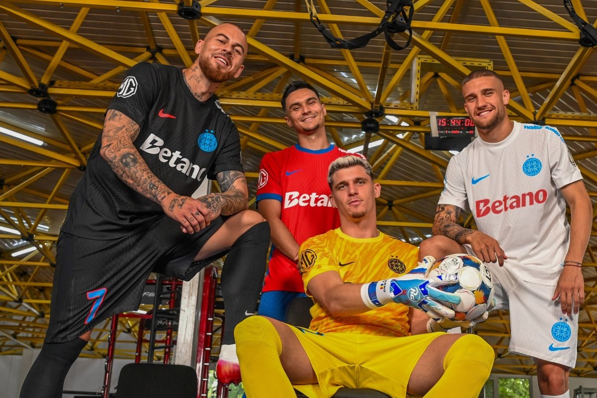 Echipamentele FCSB pentru sezonul 2025-2026