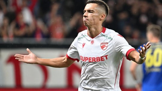 Cătălin Cîrjan, cel mai bun în ultimul amical al lui Dinamo din cantonament. Fostul rapidist a marcat de două ori