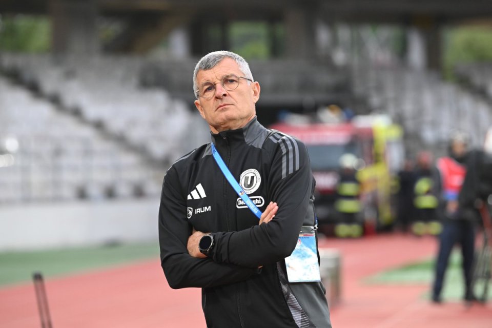 Ioan Ovidiu Sabău este antrenor la U Cluj din 2023