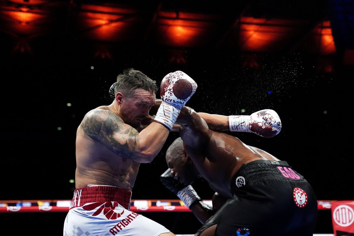 Oleksandr Usyk a cucerit aurul la JO Olimpice de la Londra din 2012, atunci când era încă "amator"