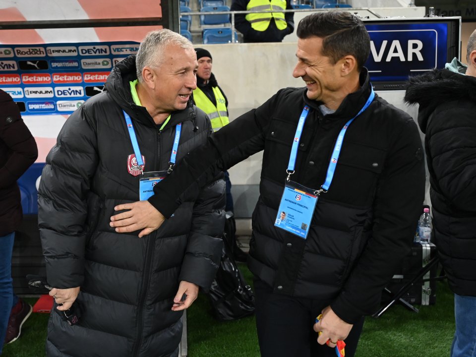 Dan Petrescu și Gâlcă s-au "duelat" și sezonul trecut, atunci când al doilea era antrenor la Universitatea Craiova