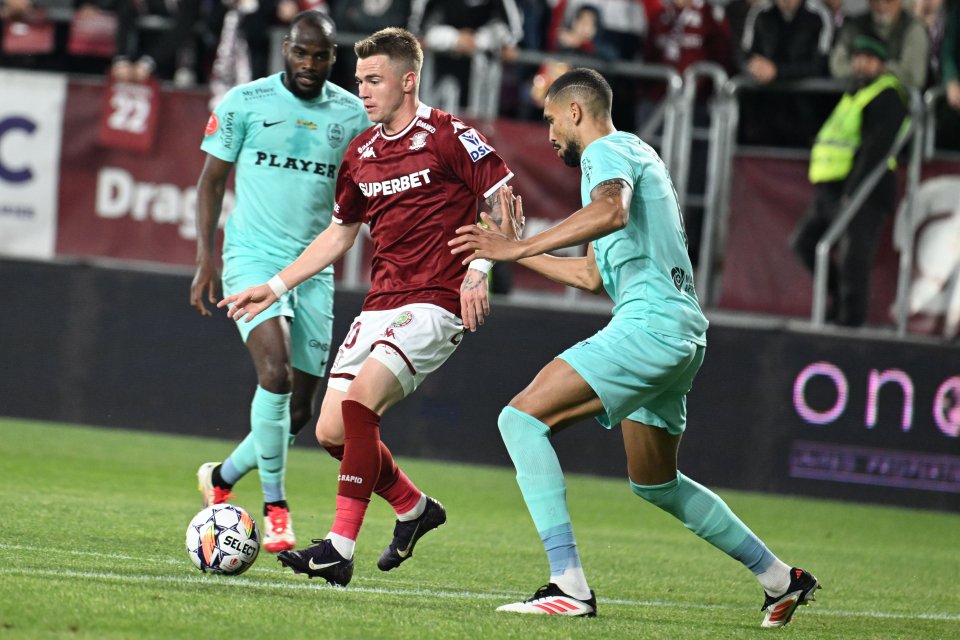 CFR a învins-o pe Rapid în ultima partidă cu 4-1