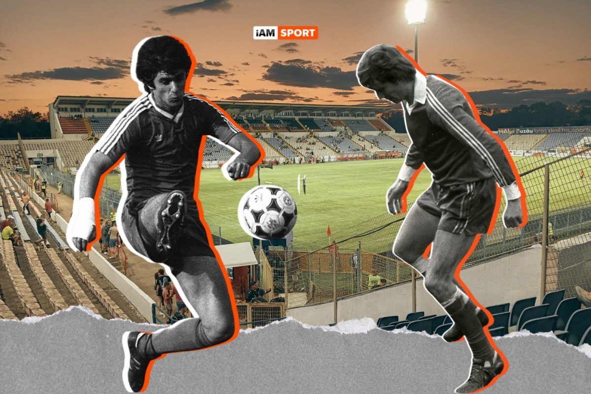 Marius Lăcătuș și Dudu Georgescu, doi dintre cei mai mari fotbaliști români din istorie